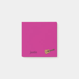 Gitarren-Cartoon Personalisieren Post-it Klebezettel
