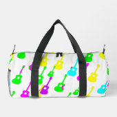 Gitarren-Collage  Duffle Bag (Rückseite)