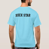 Gitarren-Design  T-Shirt (Rückseite)