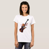 Gitarren-Einhorn T-Shirt (Vorne ganz)