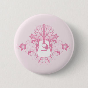 Gitarren-Entwurf Button