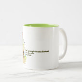 Gitarren-Entwurfs-Tasse 2013 Zweifarbige Tasse (VorderseiteRechts)