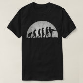 Gitarren Evolution Evolution der Musikband Gui T-Shirt (Design vorne)