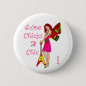 Gitarren-Fee Button (Vorderseite)