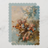 Gitarren - flache Einladung: 12,7 cm x 17,8 cm Einladung (Vorne/Hinten)