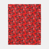 Gitarren-Fleece-Decke Fleecedecke (Vorderseite)