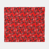 Gitarren-Fleece-Decke Fleecedecke (Vorderseite (Horizontal))