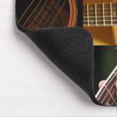 Gitarren-Fotos-Collage Mousepad (Ecke)
