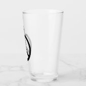 Gitarren-Friedenszeichen Glas (Links)