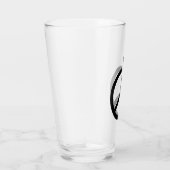 Gitarren-Friedenszeichen Glas (Rechts)