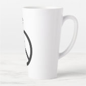 Gitarren-Friedenszeichen Milchtasse (Rechts)
