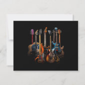 Gitarren für Gitarristen Geschenk (Rückseite)