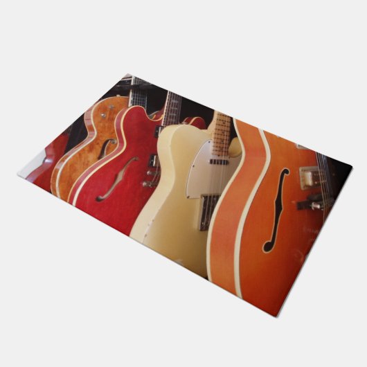 Gitarren Fußmatte (Schrägansicht)