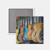Gitarren Galore Magnet (Vorderseite/Rückseite)