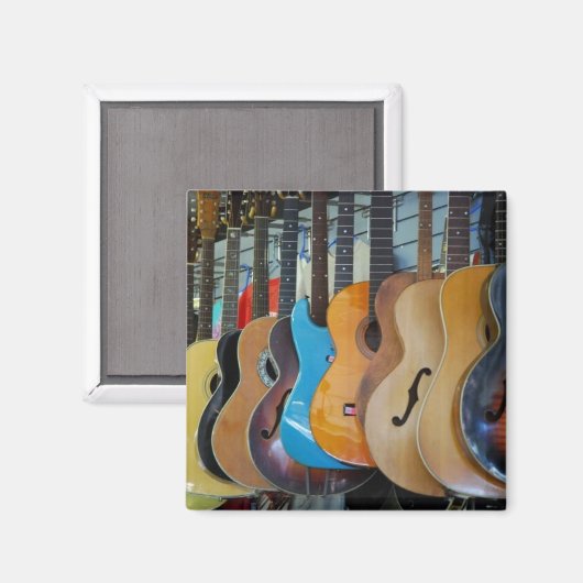 Gitarren Galore Magnet (Vorderseite/Rückseite)