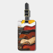 Gitarren Gepäckanhänger (Vorderseite vertikal)