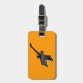 Gitarren-Gepäckanhänger Gepäckanhänger (Vorderseite vertikal)