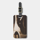 Gitarren-Gepäckanhänger Gepäckanhänger (Vorderseite vertikal)