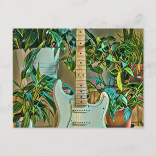 Gitarren-Geschenke Postkarte