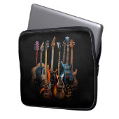 Gitarren Gitarristen Geschenk Laptopschutzhülle (Vorderseite Links)