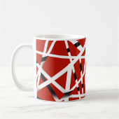 Gitarren-Gott-Tasse (rot) Kaffeetasse (Links)