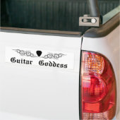Gitarren-Göttin Stammes- Autoaufkleber (Auf Lkw)