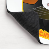 Gitarren-Hamster Mousepad (Ecke)