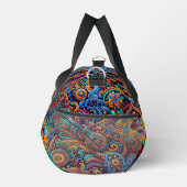 Gitarren im mandala-batik-Stil Duffle Bag (Rechts)