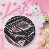 Gitarren in Lederpapier-Tellern Pappteller (Party)