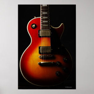Gitarren-Instrumente Poster