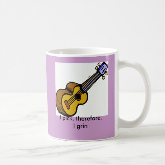 Gitarren-Kaffee-Tasse Kaffeetasse (Rechts)