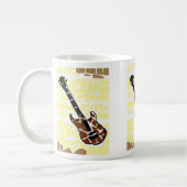 Gitarren-Kaffee-Tasse Kaffeetasse (Links)