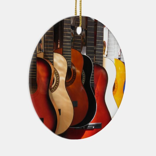 Gitarren Keramik Ornament (Rechts)