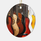 Gitarren Keramik Ornament (Links)