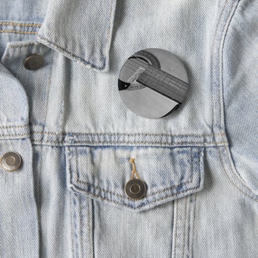 Gitarren-Knopf Button (Beispiel)