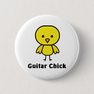Gitarren-Küken Button