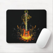 Gitarren-Kunst 1 Mousepad (Mit Mouse)