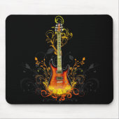 Gitarren-Kunst 1 Mousepad (Vorne)