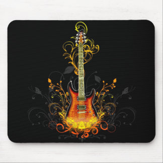 Gitarren-Kunst 1 Mousepad