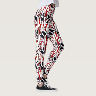 Gitarren Kunst - Union Jack Britische England UK F Leggings