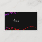 Gitarren-Licht Visitenkarte (Rückseite)