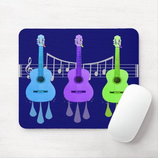 Gitarren-Liebhaber-Geschenke Mousepad (Mit Mouse)