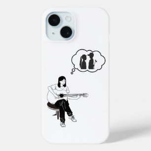 Gitarren-Mädchen-Tagtraum-Handyhülle Case-Mate iPhone Hülle