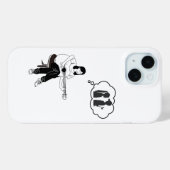 Gitarren-Mädchen-Tagtraum-Handyhülle Case-Mate iPhone Hülle (Rückseite (Horizontal))