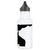 Gitarren-Mann Edelstahlflasche (Rechts)