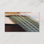 Gitarren-Musik-Lehrer Visitenkarte (Rückseite)