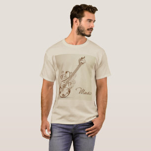 Gitarren-Musik-Shirt T-Shirt