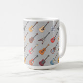 Gitarren Musik Tasse (VorderseiteRechts)
