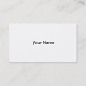 Gitarren-Musiker Visitenkarte (Rückseite)