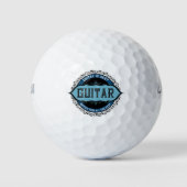 Gitarren-Musiknote Golfball (Vorderseite)